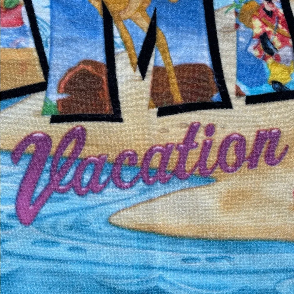 Mickey Mouse Beach Towels (set 2) Disney Family Vacation Beach Pool Swim Towels